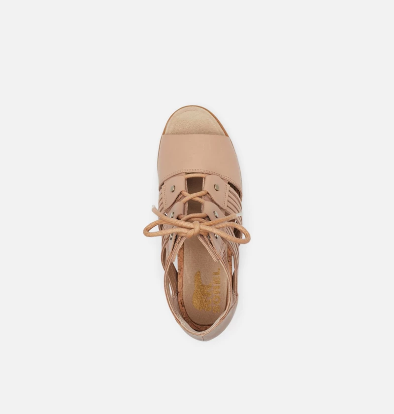 Sorel Ainsley Kilestøvler Dame Beige | 148-YNWRLQ