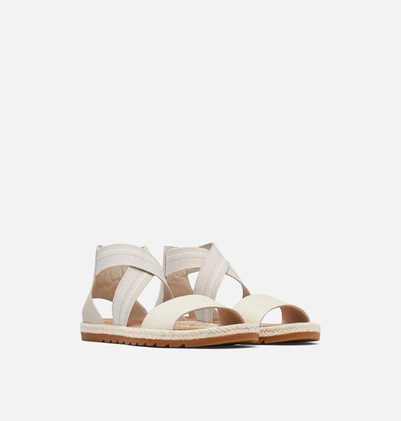 Sorel Cameron Sandaler Dame Chalk | 391-HCOSTK