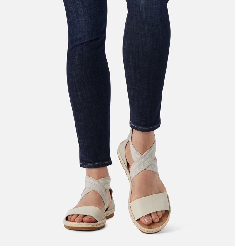 Sorel Cameron Sandaler Dame Chalk | 391-HCOSTK