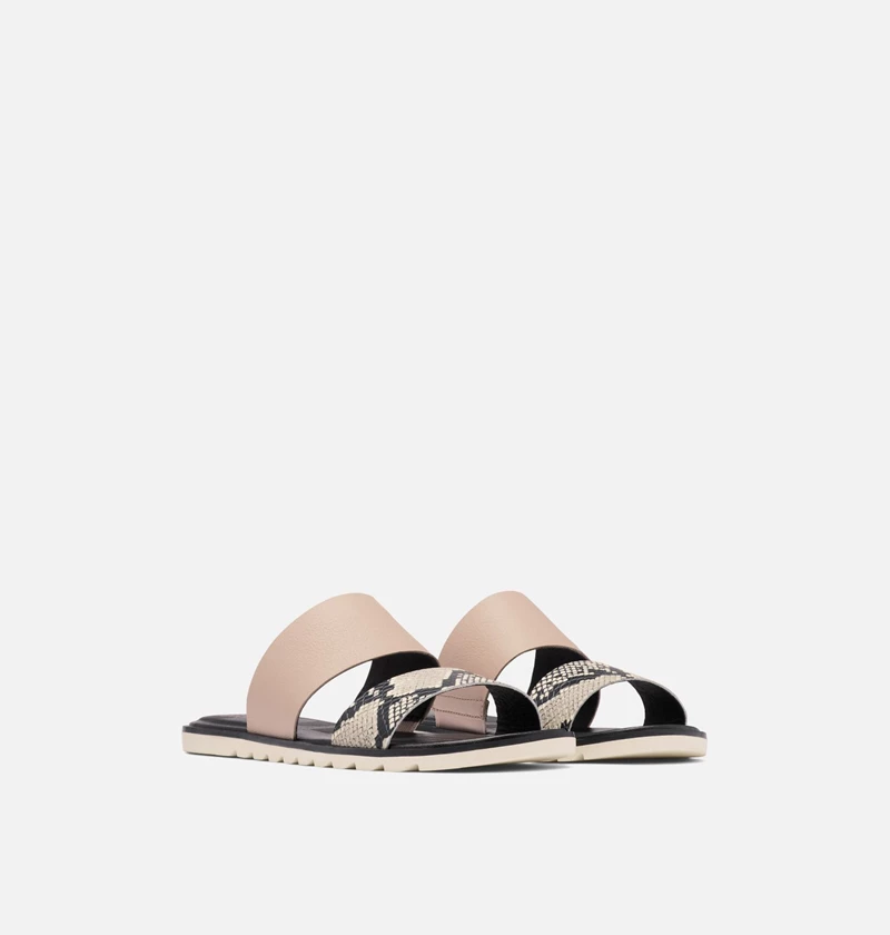 Sorel Cate Badesandaler Dame Mauve Vapor | 738-LRHZOE