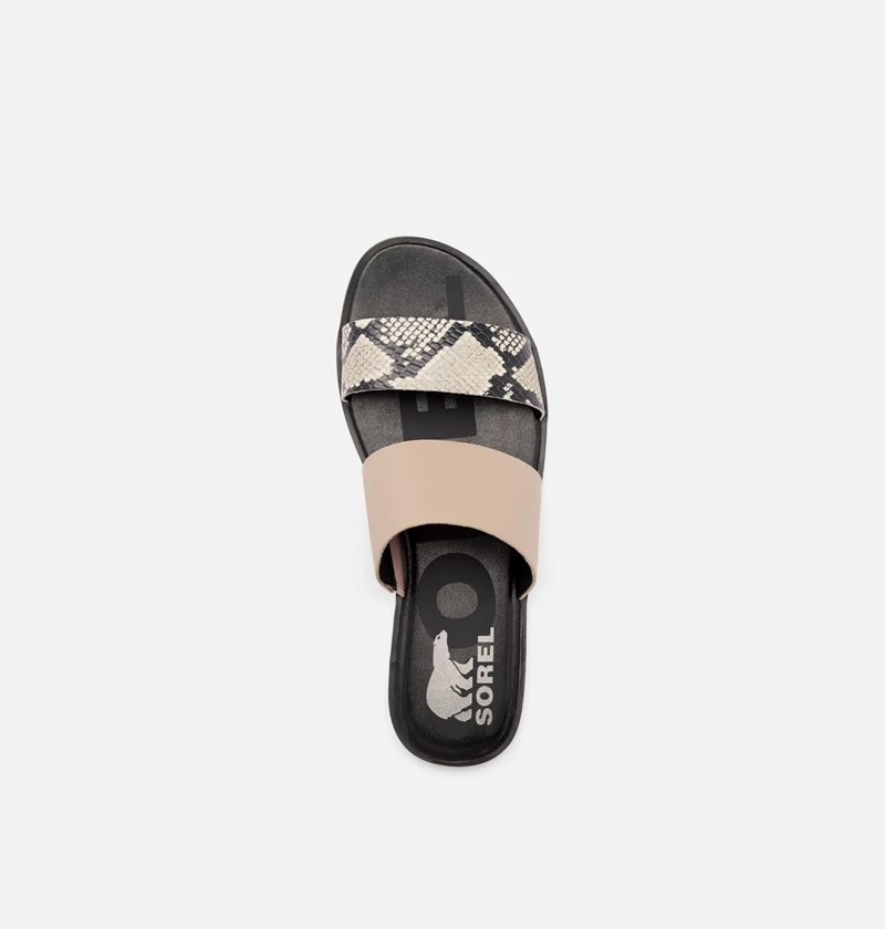 Sorel Cate Badesandaler Dame Mauve Vapor | 738-LRHZOE