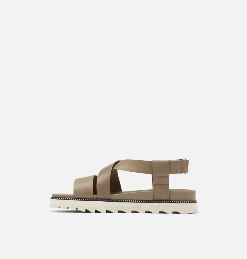 Sorel Cate Sandaler Dame Khaki | 356-RXDWQA
