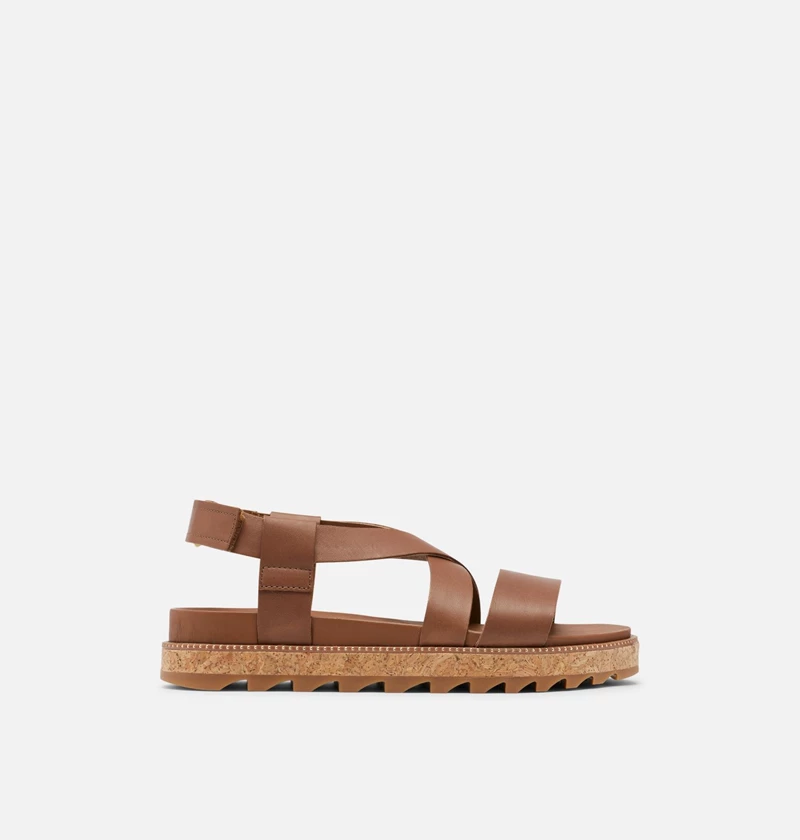 Sorel Cate Sandaler Dame Velvet Tan | 956-DKRGHL