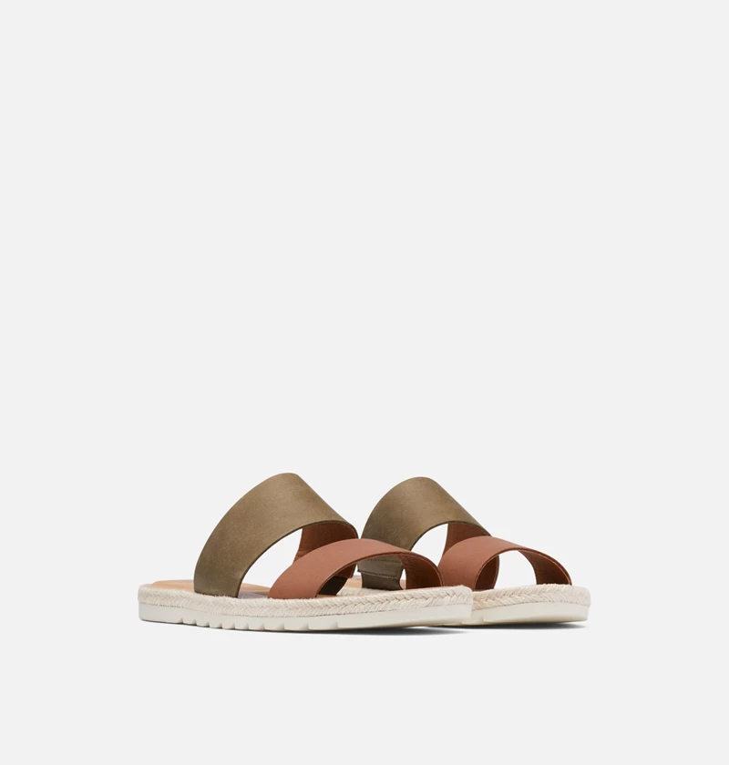 Sorel Cumberland Badesandaler Dame Velvet Tan | 150-QFTSPV