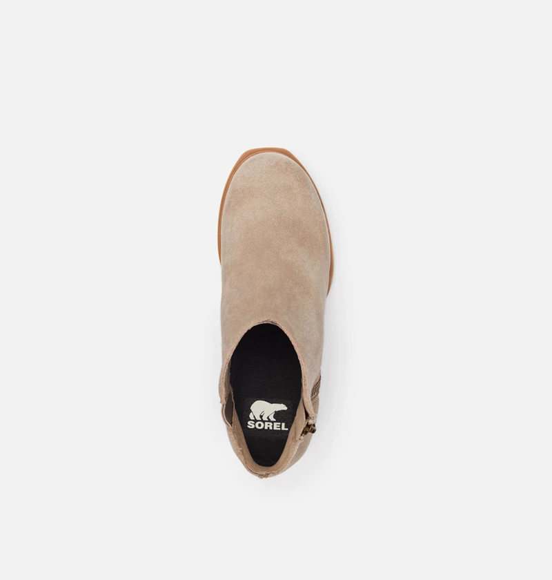 Sorel Glacier XT Kilestøvler Dame Omega Taupe, Gum 2 | 379-VRBNYU