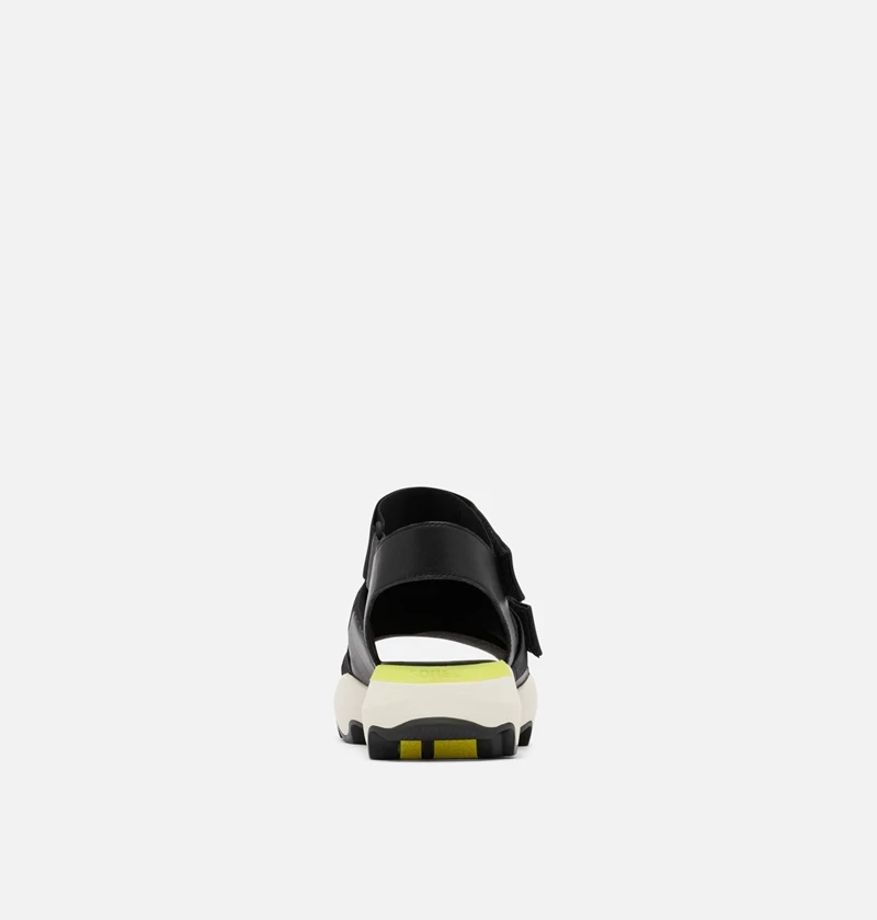 Sorel Harlow Sandaler Dame Svarte | 934-JRWLIK