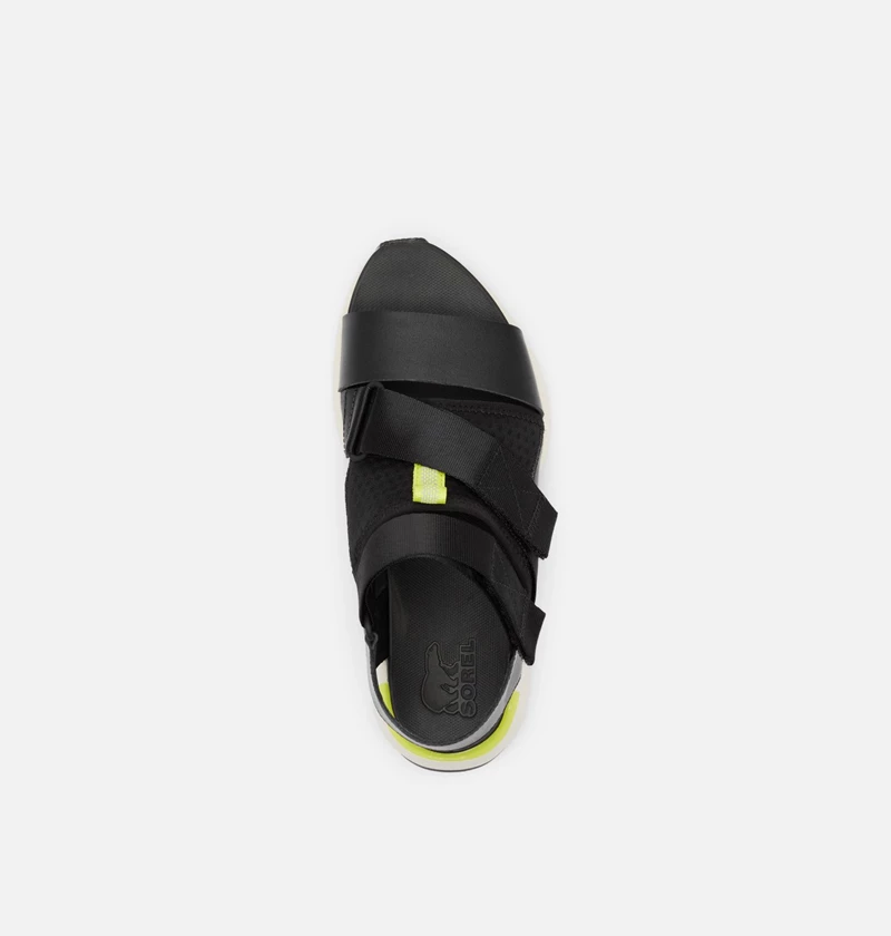 Sorel Harlow Sandaler Dame Svarte | 934-JRWLIK