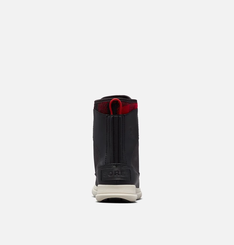 Sorel Joan Uptown Snørestøvletter Dame Svarte | 725-ZRALKP