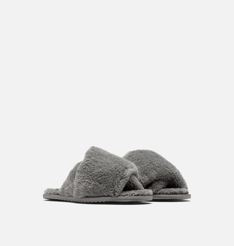 Sorel Joan Uptown Tøfler Dame Quarry, Quarry | 217-ZCXDGT
