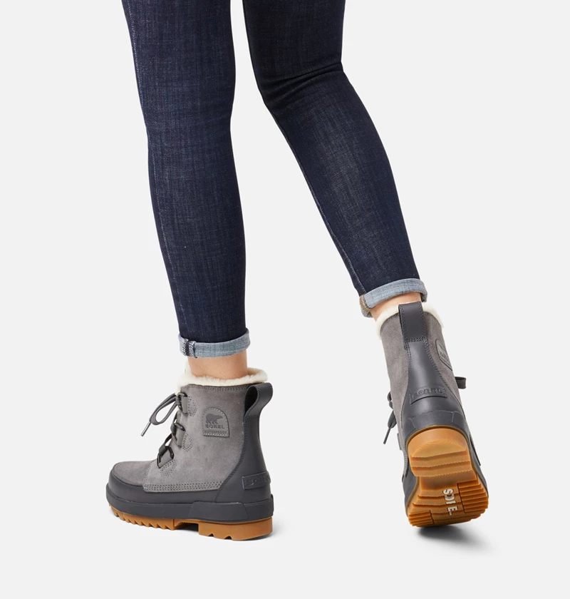 Sorel Joan Uptown Vinterstøvler Dame Quarry | 743-DOMBTR