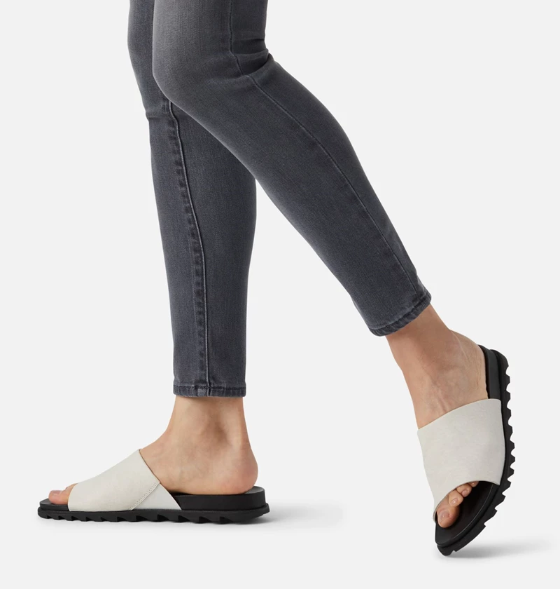 Sorel Joan of Arctic Badesandaler Dame Sea Salt | 107-KCBGEU