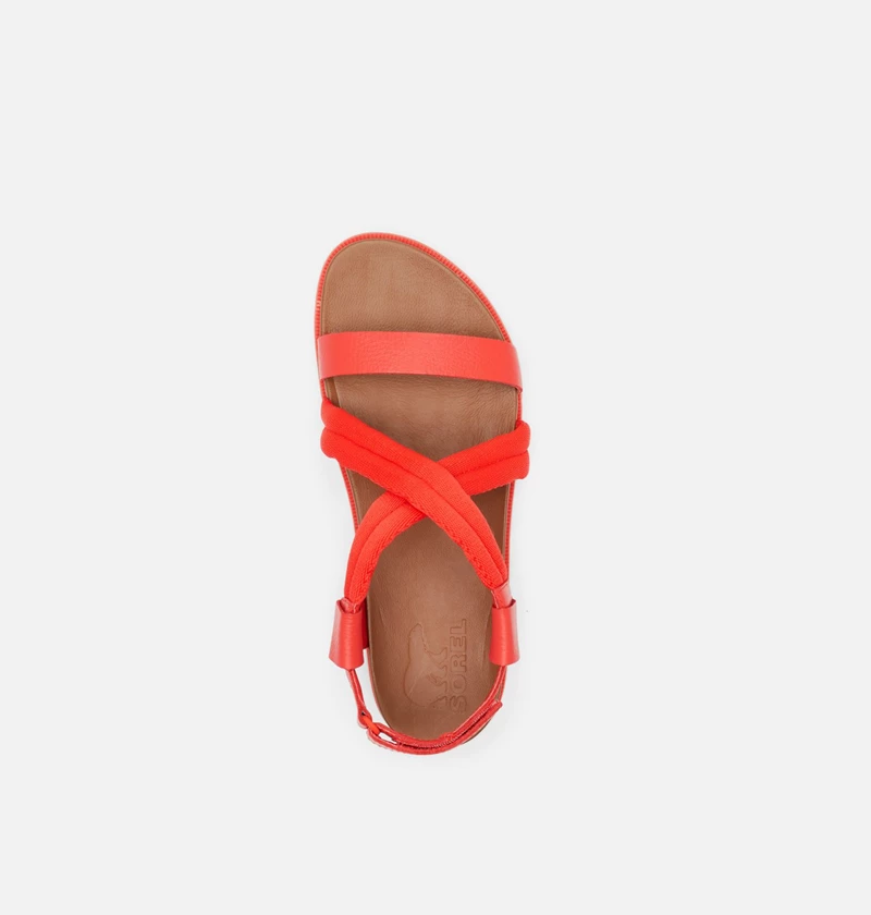 Sorel Joan of Arctic Sandaler Dame Rød | 403-GZAROJ