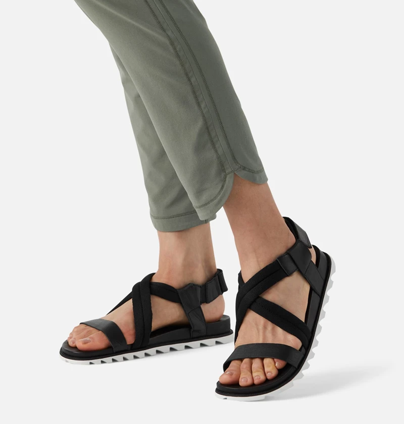 Sorel Joan of Arctic Sandaler Dame Svarte | 039-BGDRUX