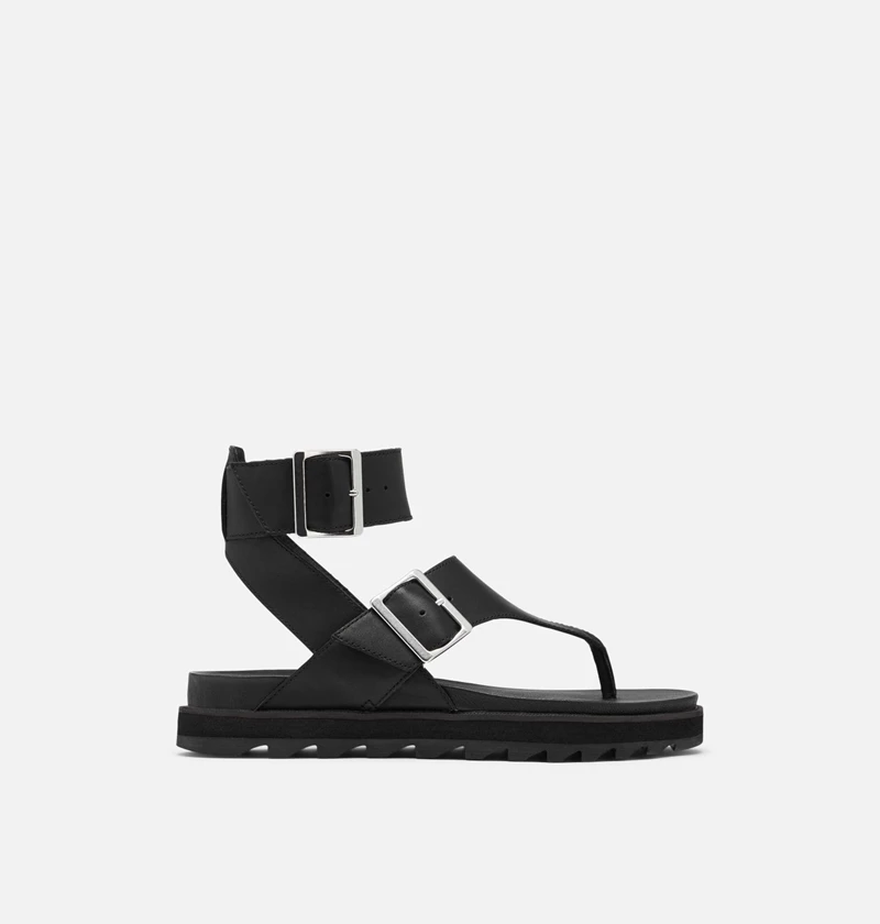 Sorel Joan of Arctic Sandaler Dame Svarte | 516-PSLFAK