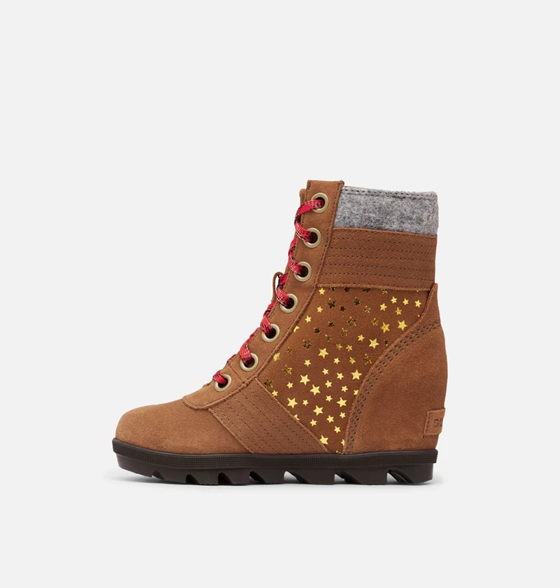 Sorel Madson Ankelstøvletter Barn Velvet Tan | 410-WVBMJX