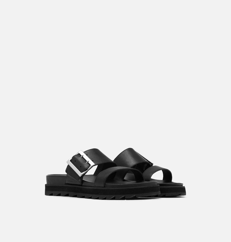 Sorel Madson II Sandaler Dame Svarte | 086-IHKUSQ