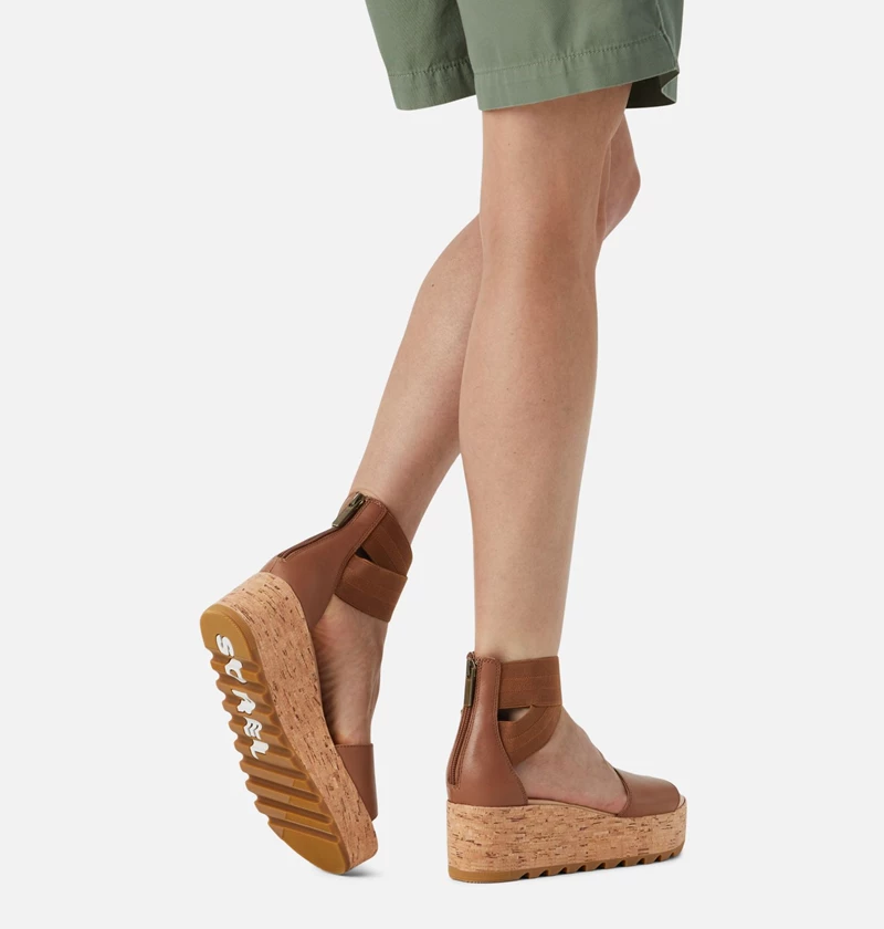 Sorel Roaming Kilesandaler Dame Velvet Tan | 087-THNIPX