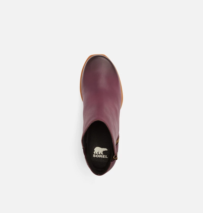 Sorel Tivoli II Kilestøvler Dame Ice Wine, Gum 2 | 945-VPUKFO