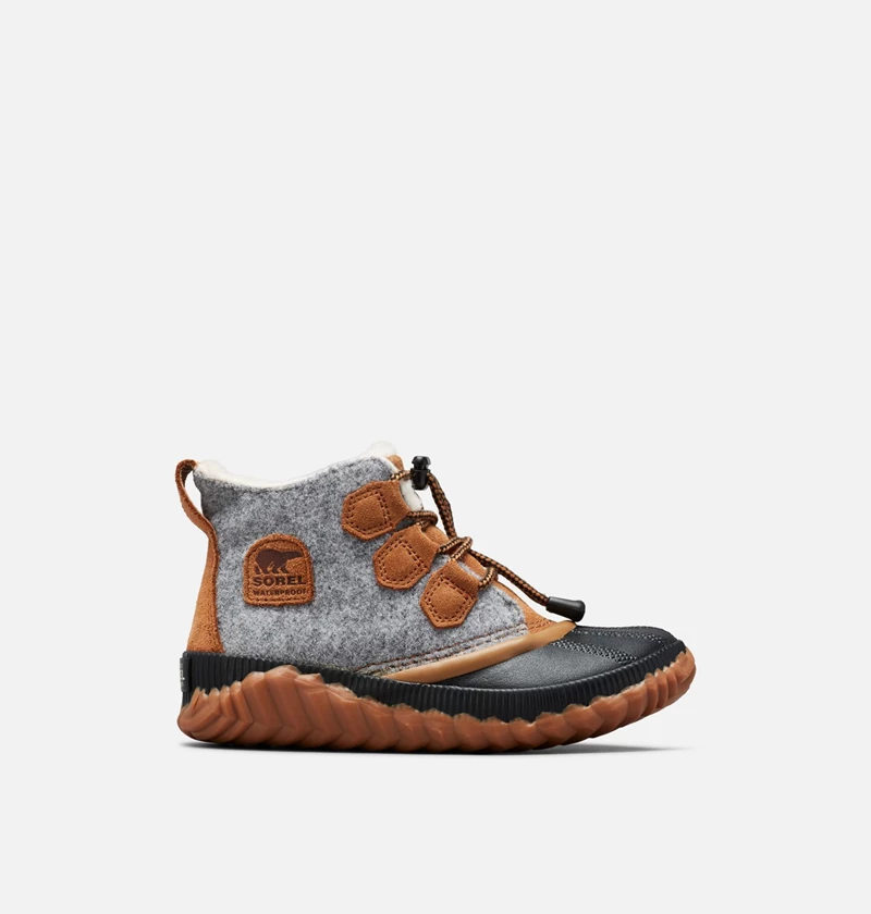 Sorel Whitney II Gummistøvler Barn Brune | 521-TAYUVM